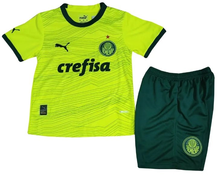 Kit infantil III Palmeiras 2023 Puma oficial
